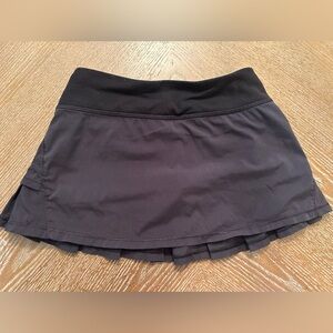 Ivivva by Lululemon girls skort black size 8